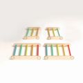 BusyKids Kleines faltbares Kletterset Regenbogen